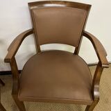 Paire de fauteuils bridge vintage