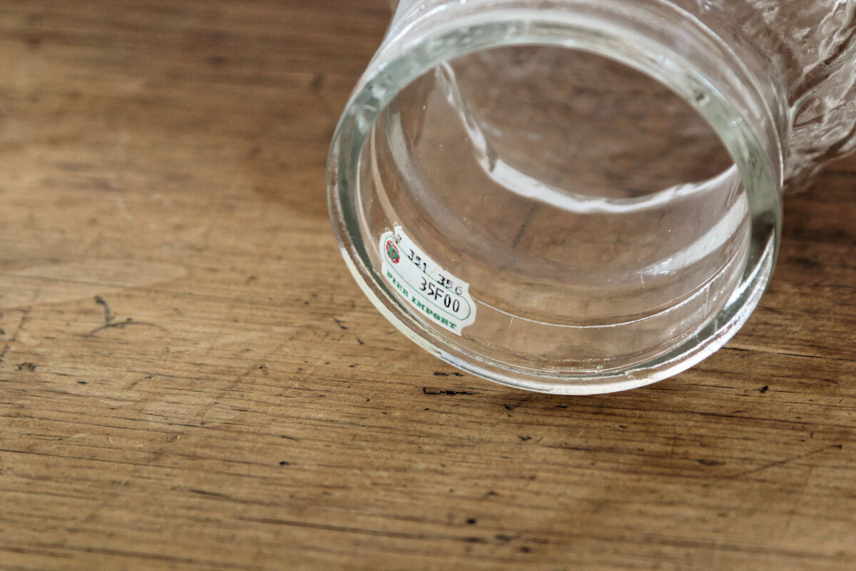 Vintage glass marotte