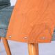 Set of Four Original Midcentury Ash Chairs by Antonin Suman, Czechia, 1930s