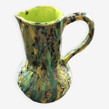 Unique artisanal pitcher