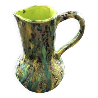 Unique artisanal pitcher