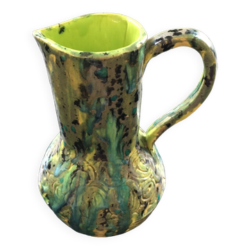 Unique artisanal pitcher