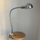 Vintage 1950 chrome industrial vice lamp Jumo 215 - 55 cm