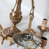 Lustre ancien en bronze