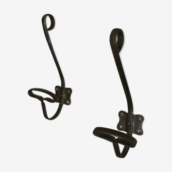 Pair of patères, coat hanger