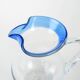 Glass jug, Italian design, 1970s, manufactured in Italy
