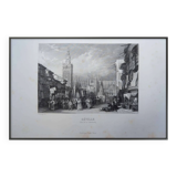 Seville, Spain, printed illustration from 1841.