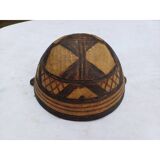 African bowl made of tortoise wood