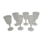 Verres à pied