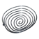 Spiral fruit bowl