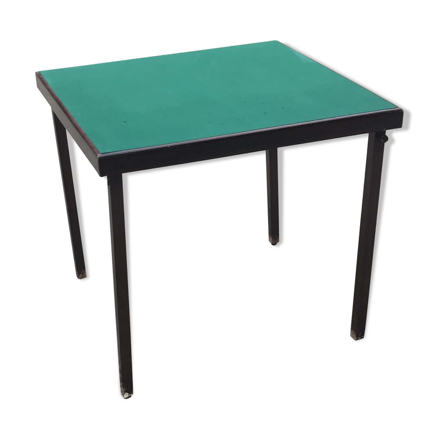 Folding bridge table