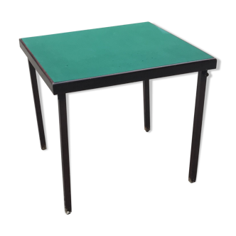 Folding bridge table
