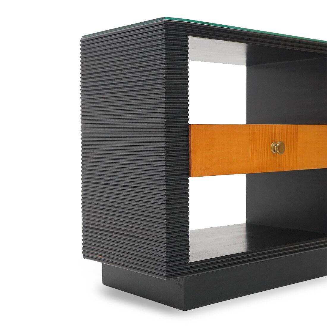 Art Deco bedside tables, 1930s, set of 2