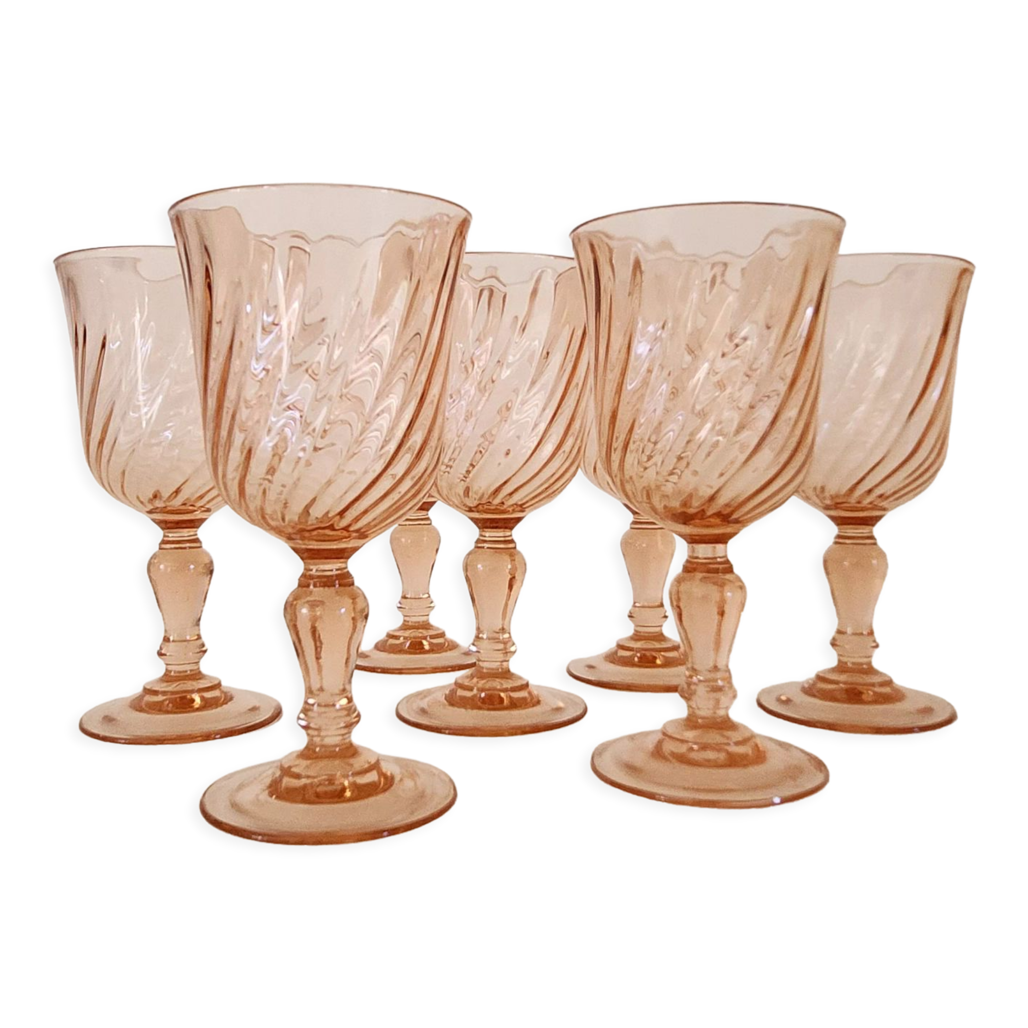7 white wine glasses Rosaline Arcoroc (medium model)