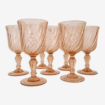 7 white wine glasses Rosaline Arcoroc (medium model)