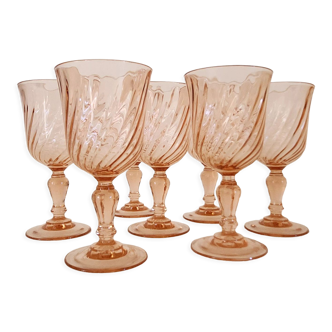 7 white wine glasses Rosaline Arcoroc (medium model)
