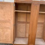 Parisian wardrobe art deco 1930 removable wardrobe beech solid