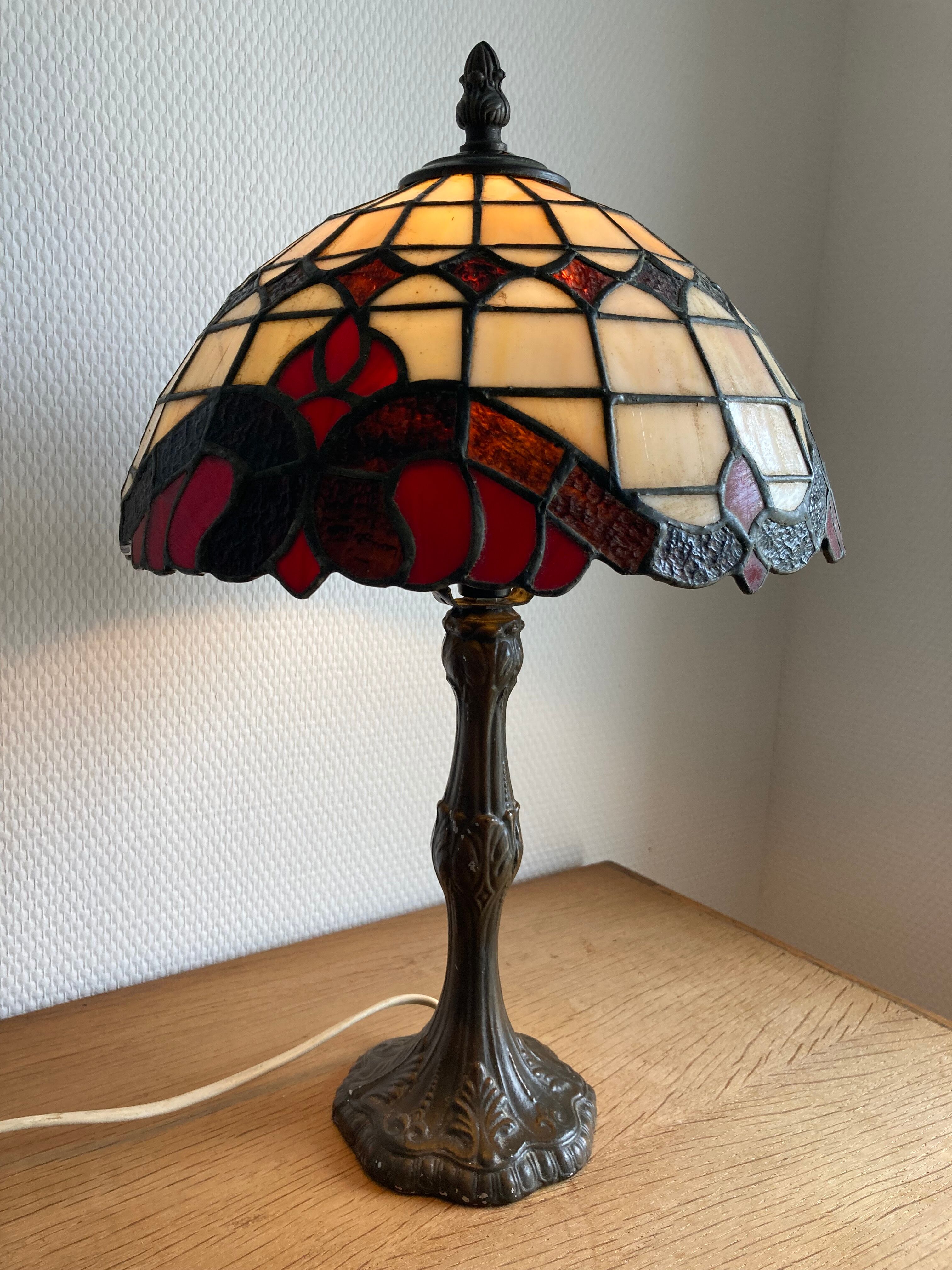 Tiffany style lamp