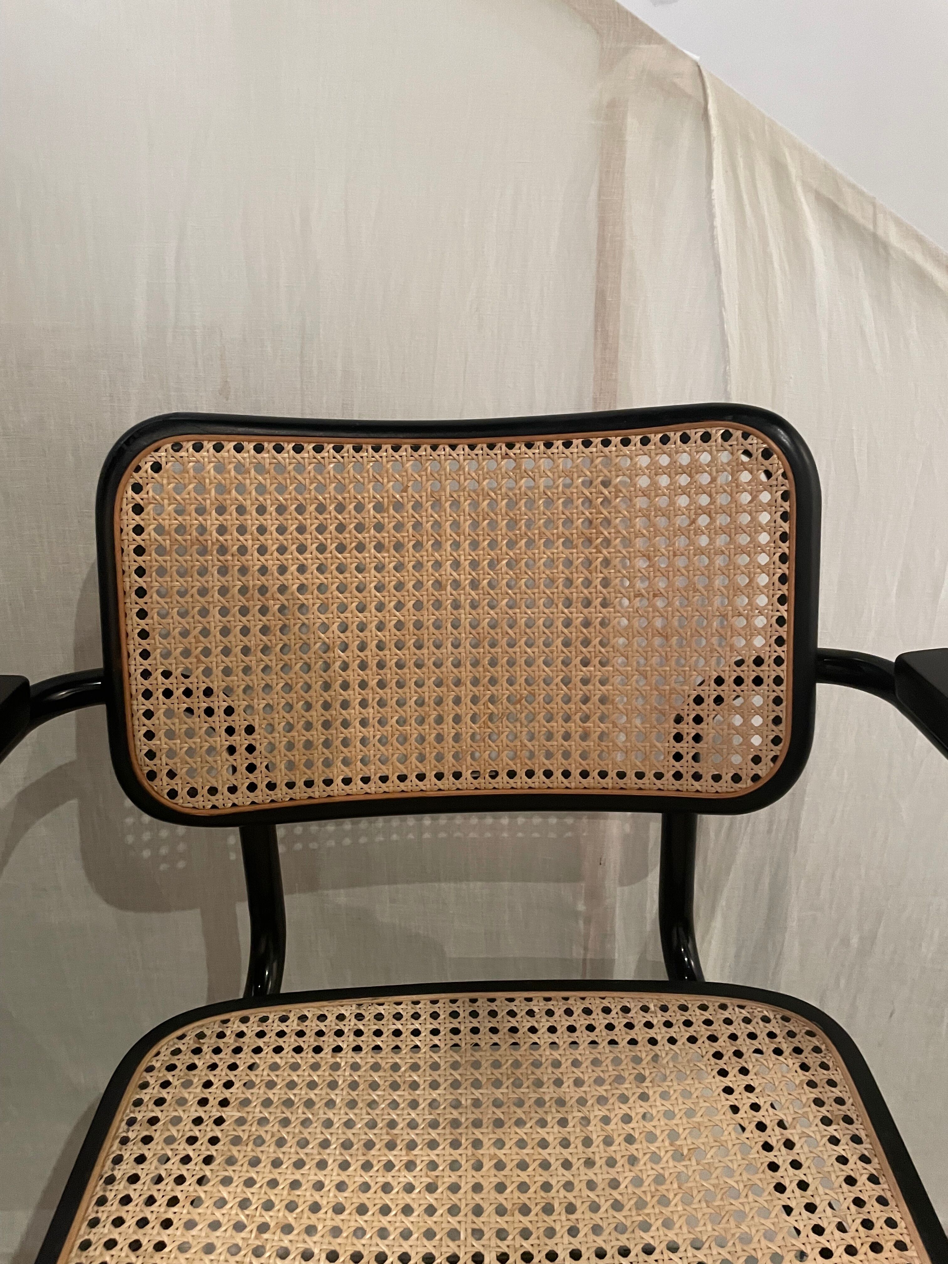 Paire de chaises Cesca B32 par Marcel Breuer années 1970