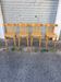 (Lot) 4 Chaise Bistrot Chêne Clair