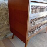 Commode en rotin