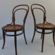 Paire de chaises