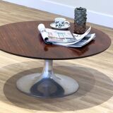 Table basse ronde Arkana (palissandre)