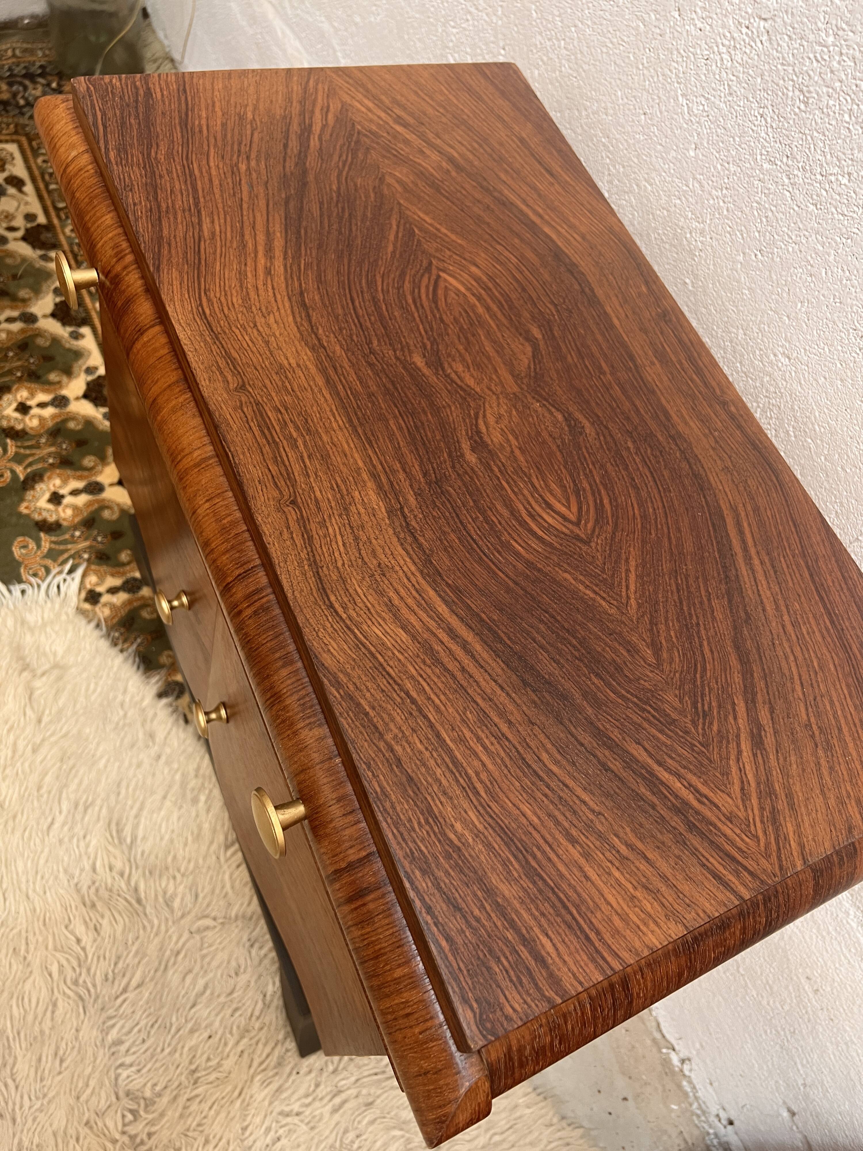 Art Deco side table - Rosewood, 1920s-1950s