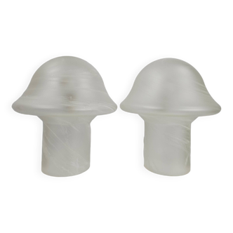 2 lampes de table champignons Peill & Putzler