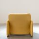 Salon en cuir par Ammainnati et Vitelli pour Brun vintage 1970