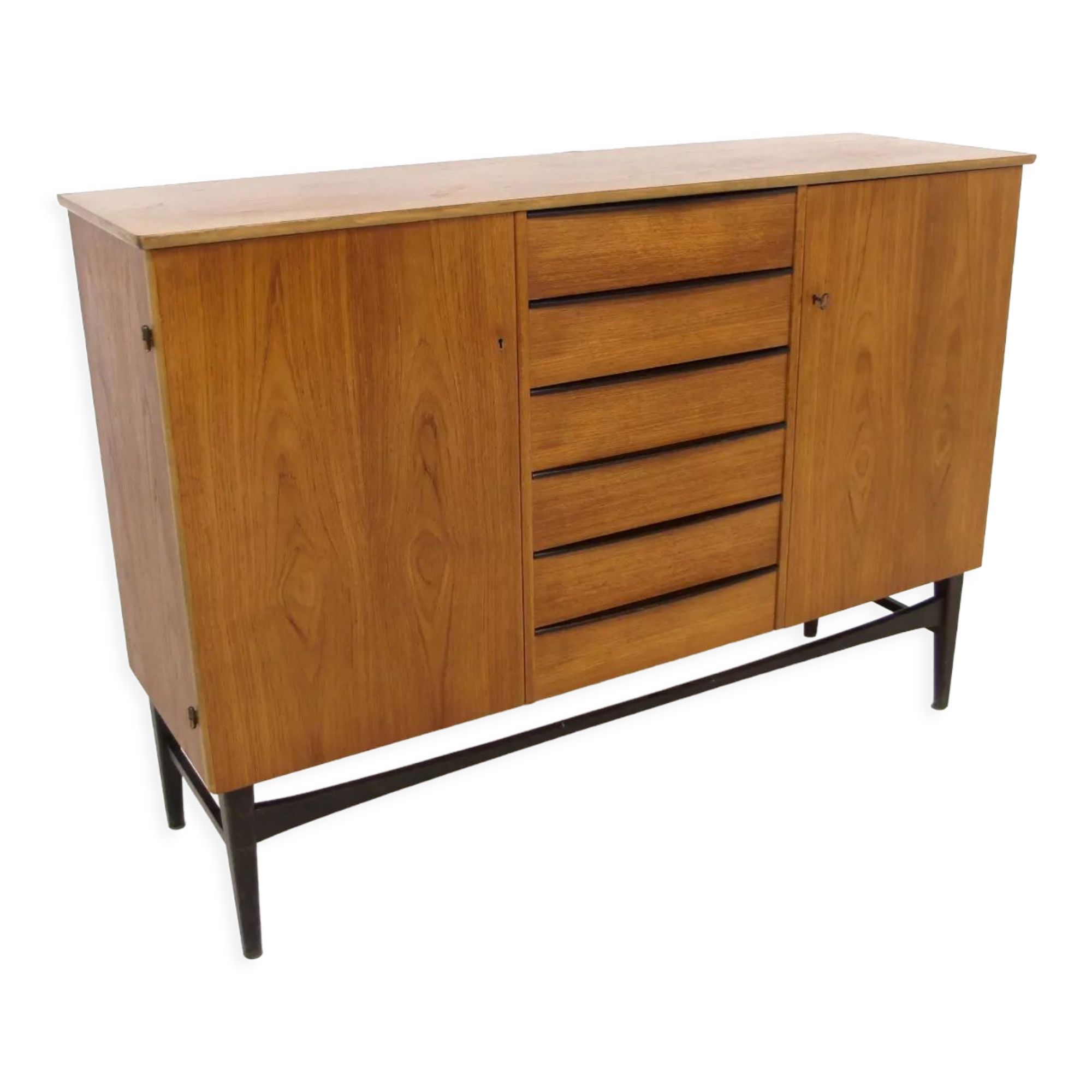 Scandinavian teak sideboard Sweden 1960