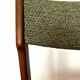 Lot of 4 1960s Scandinavian style chairs.