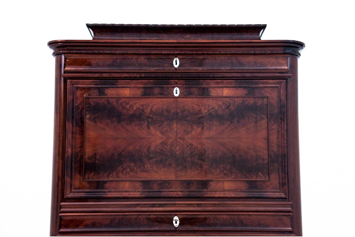 Ancient secretary, Northern Europe, circa 1860.