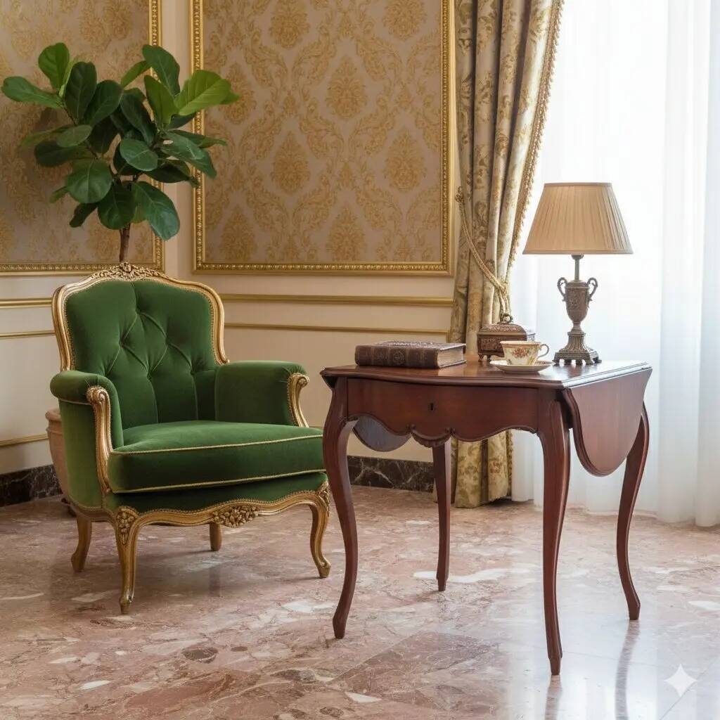 Antique Louis-Philippe coffee table in mahogany, France, 19th century.