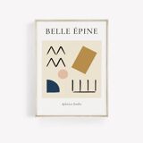 Beautiful Thorn, Limited Edition, Minimalist Abstract Art Poster