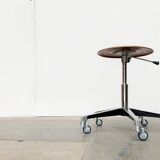 Mid-century German industrial swivel office stool by Schmitz, 1960s