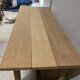 Solid wood table
