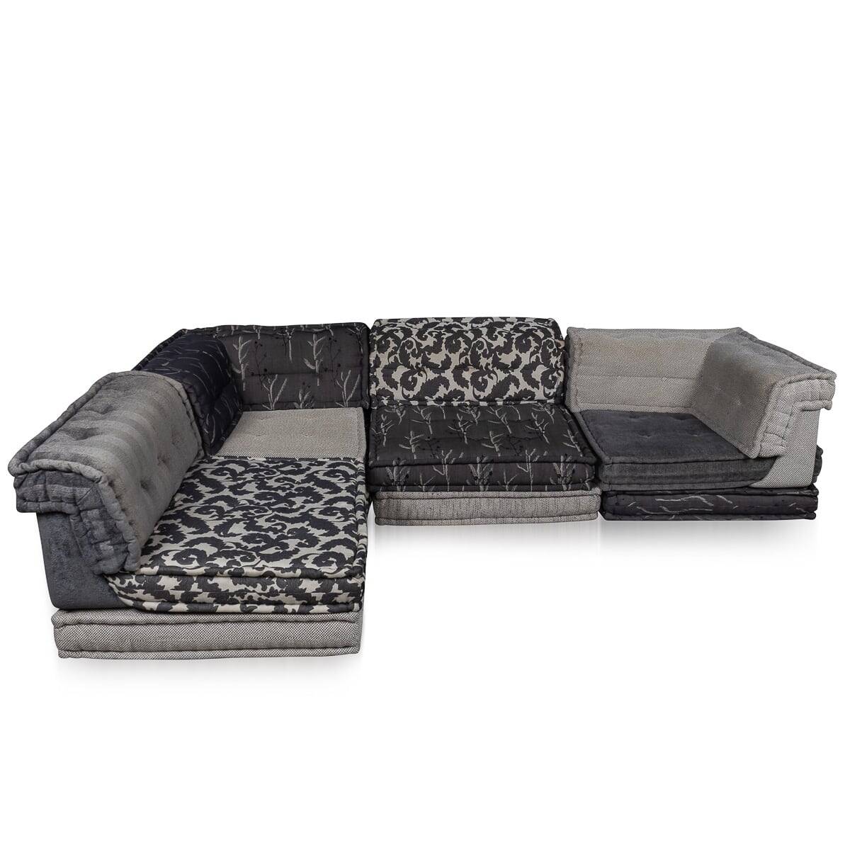 Canapé sectionnel mah jong du 21e siècle, hans hopfer pour roche bobois, france c2000