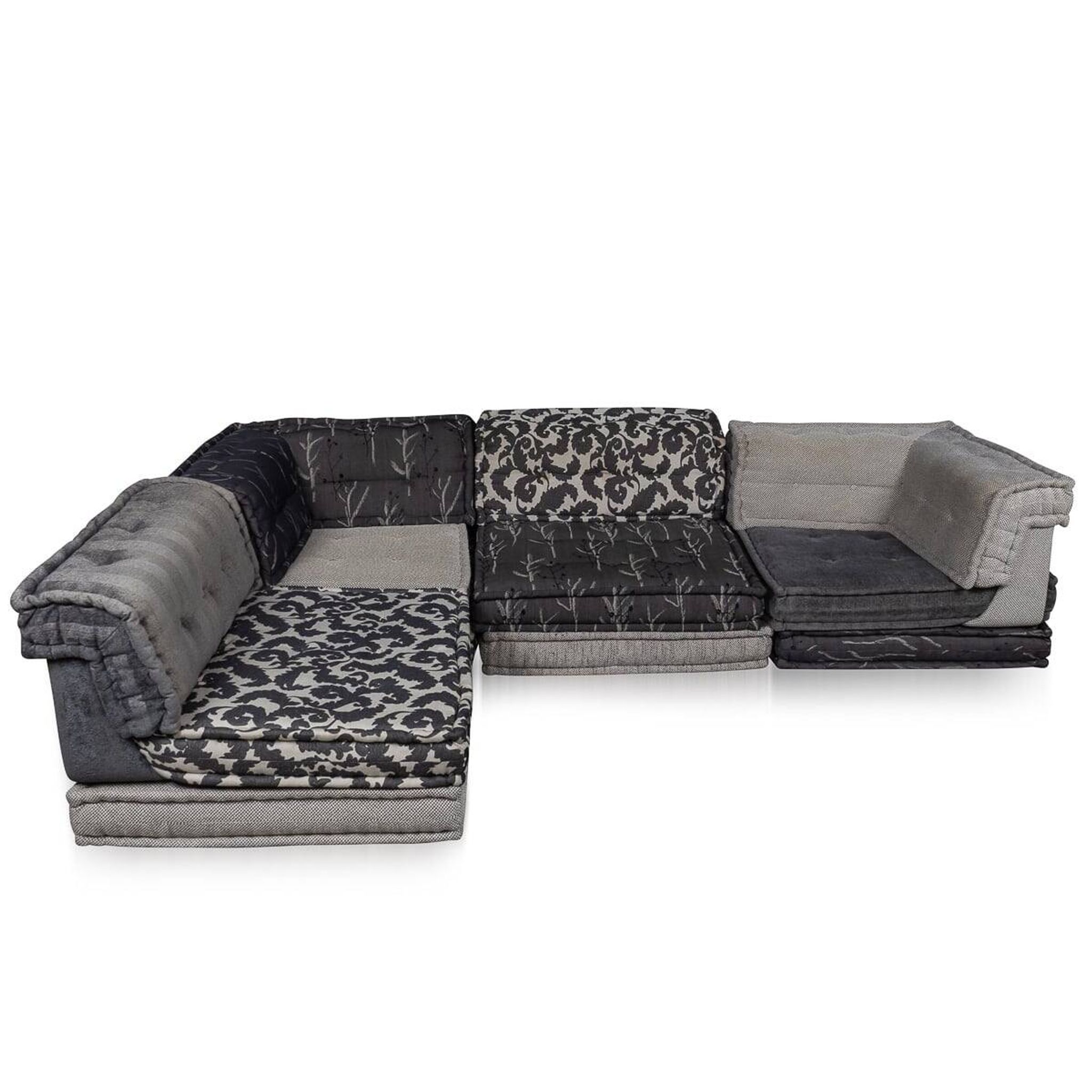 21stc mah jong  sectional sofa, hans hopfer for roche bobois, france c2000