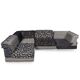 Canapé sectionnel mah jong du 21e siècle, hans hopfer pour roche bobois, france c2000