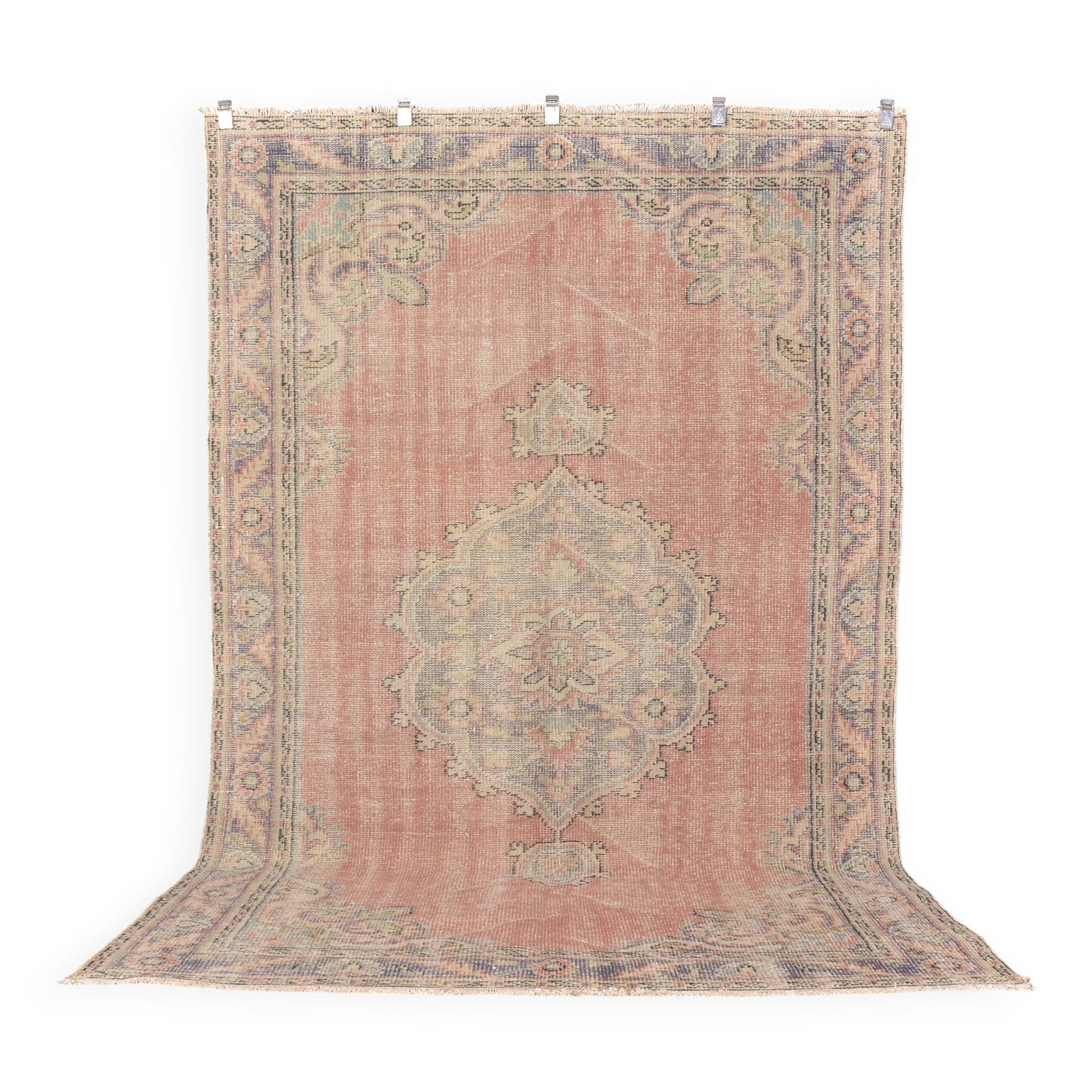 Oushak Handknotted Area Carpet sku 666