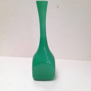 Swedish vase in green opaline