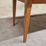 Grande table de ferme en sapin 1960