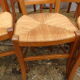 lot 8 old chairs mulched