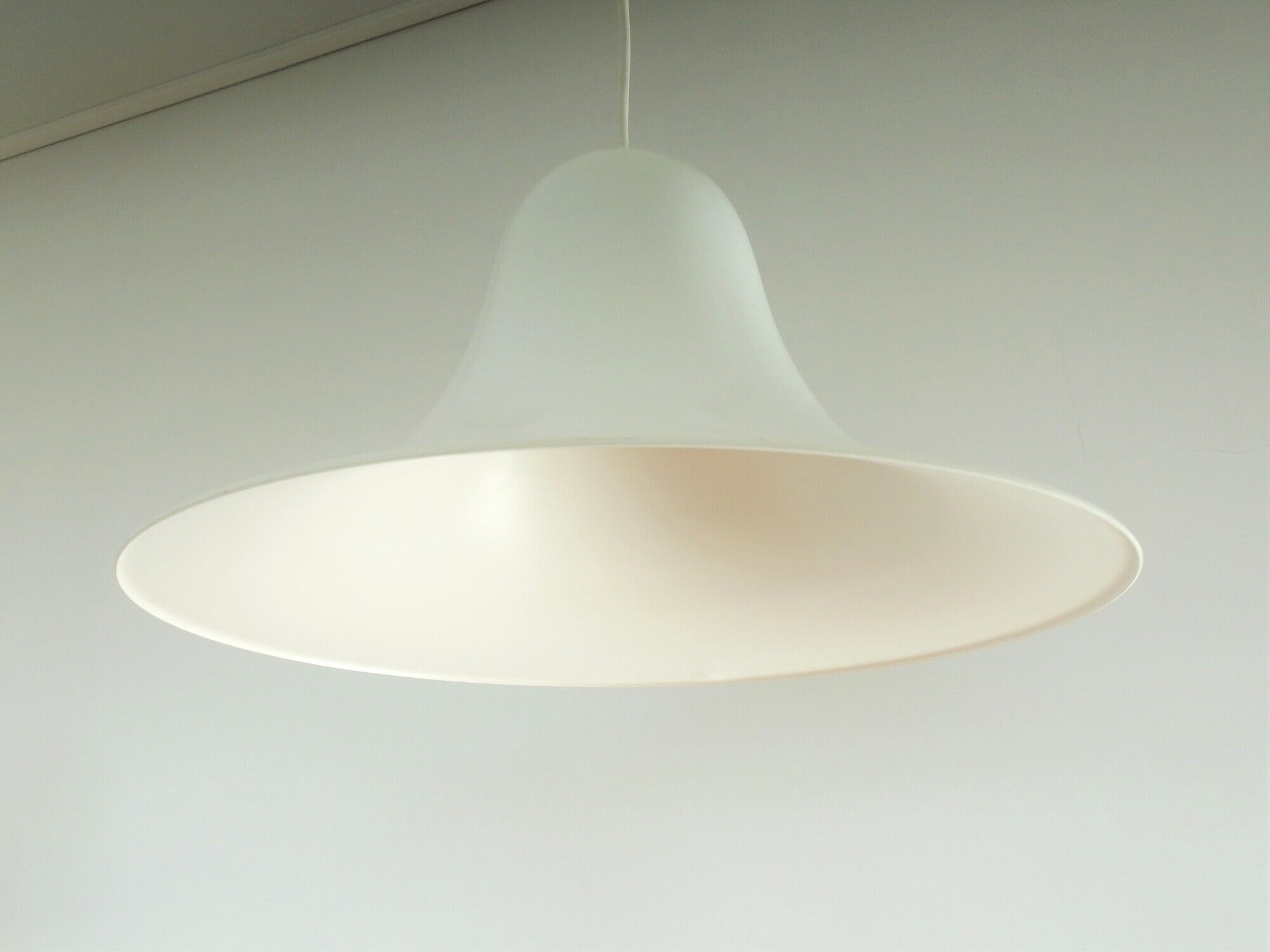 White XL 'Pantop' pendant lamp, by Verner Panton for Verpan, 1980