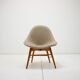 1960s Miroslav Navratil Shell Lounge Chair, Czechoslovakia