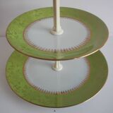 Multi-tiered porcelain tray, Stará Role porcelain, Czechoslovakia, 1950s.