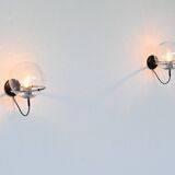 Frank Ligtelijn 'Raindrop' sconces RAAK The Netherlands 1970