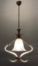 Suspension italienne Art Déco Murano