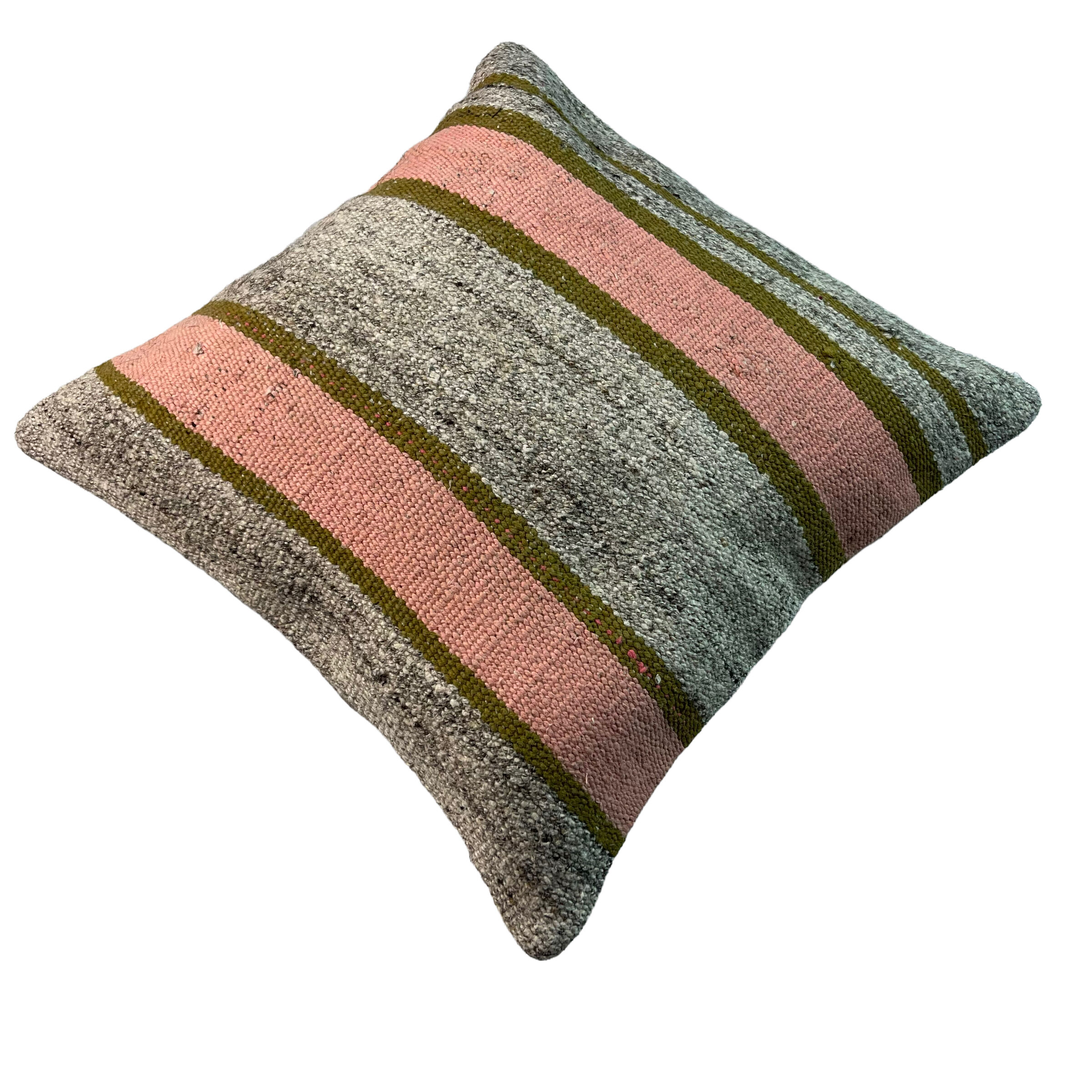 Vintage turkish kilim cushion cover 40 x 40 cm